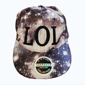 New! LOL Galaxy Snapback Cap